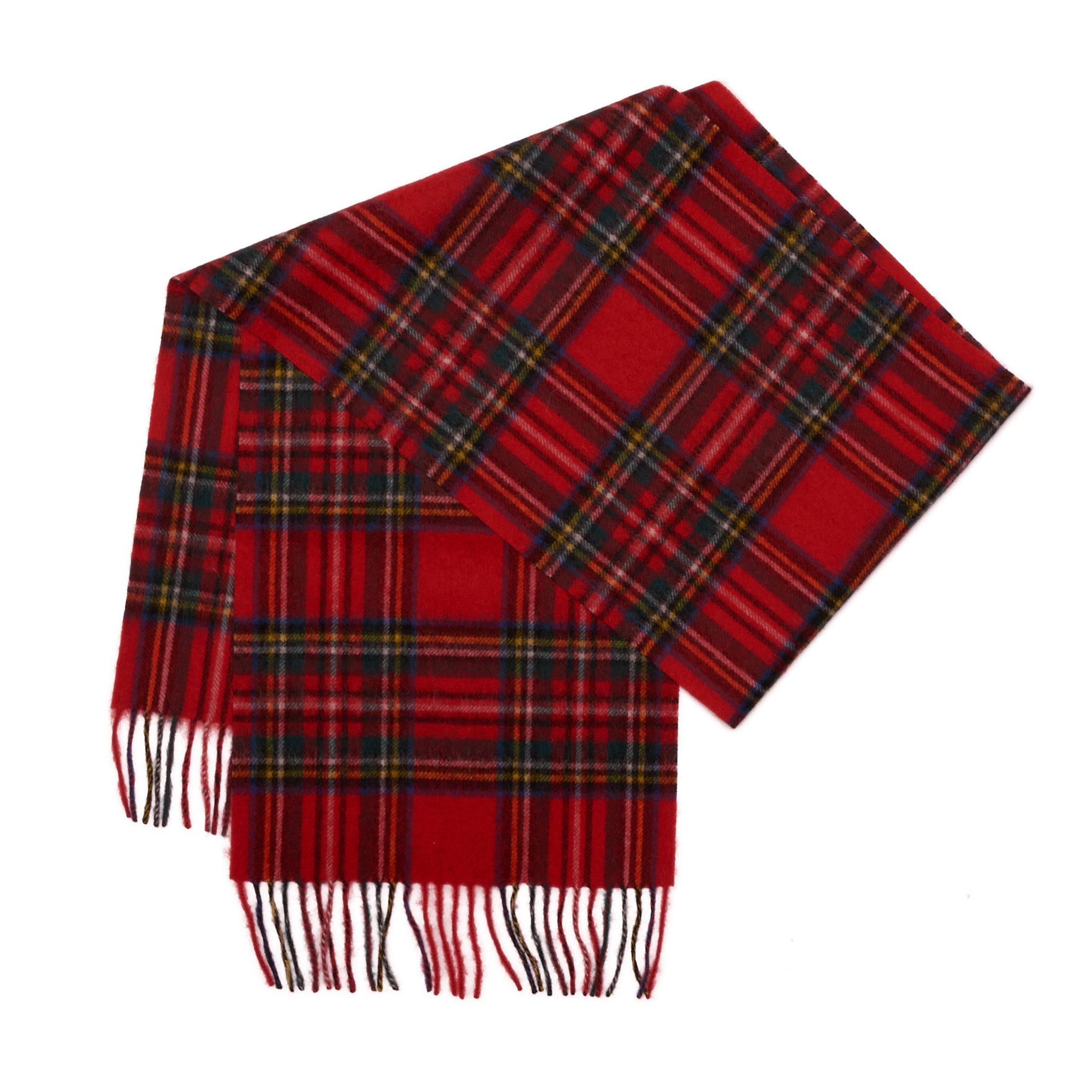 Stewart Royal Tartan Scarf Lambswool