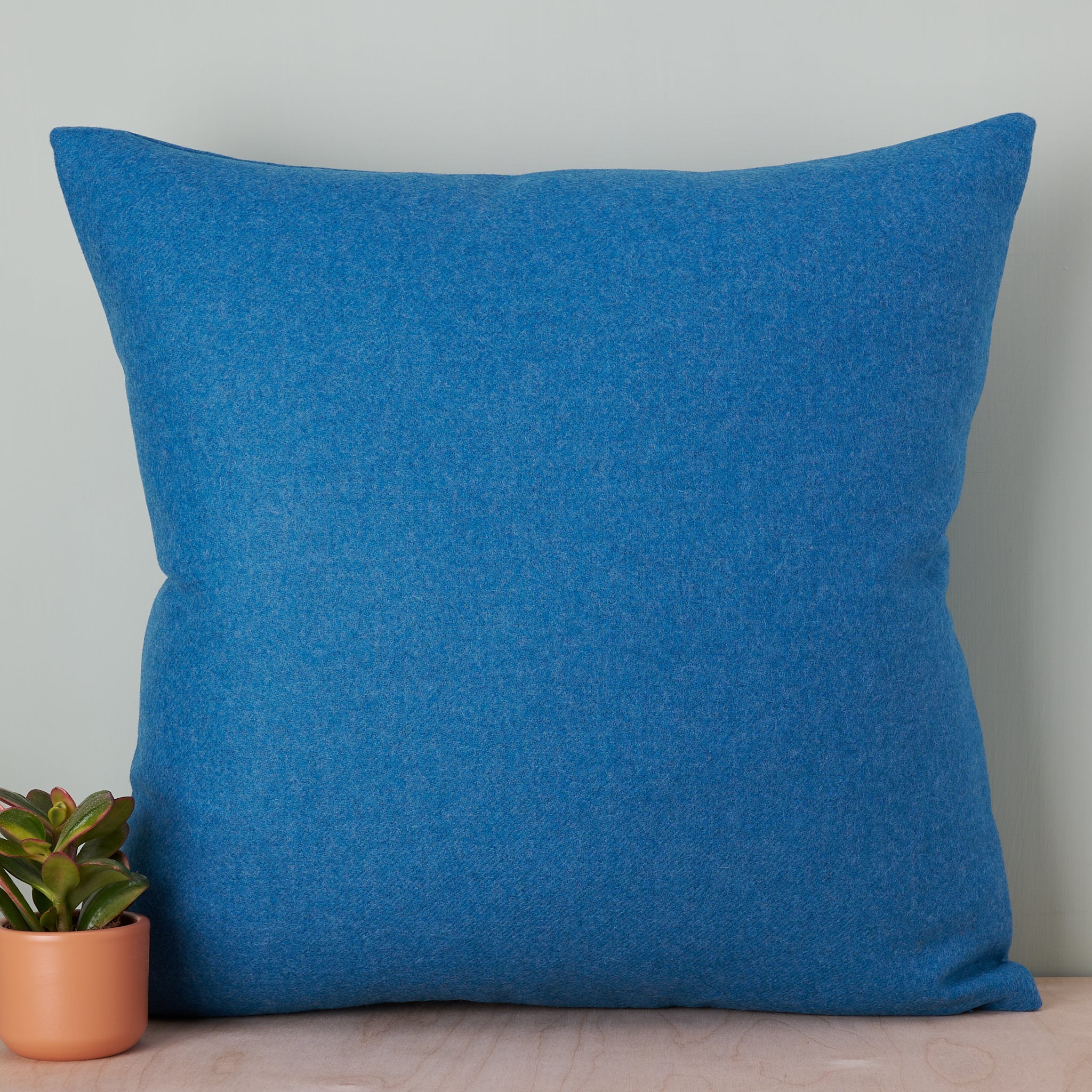 Aqua best sale blue pillow